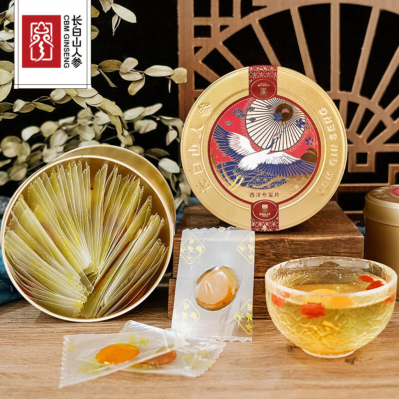 American Ginseng Honey Slices