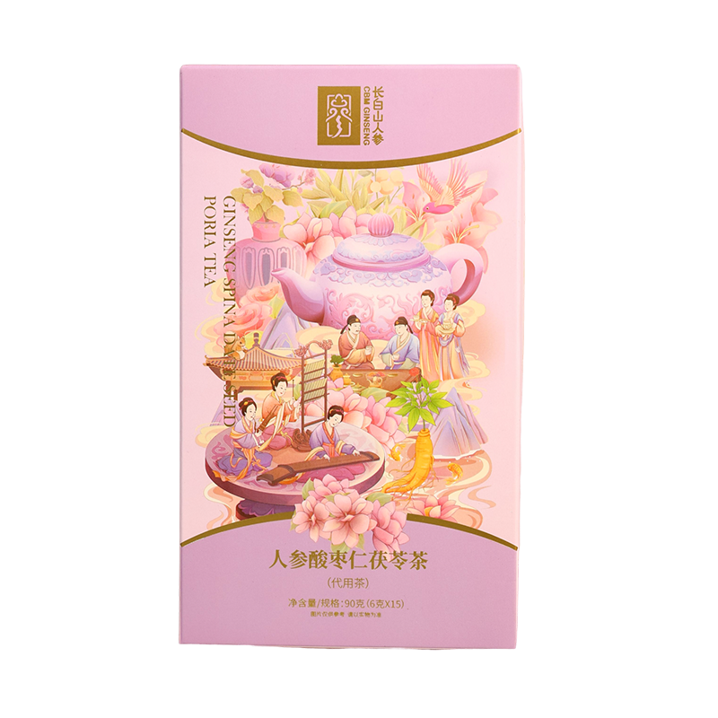 Ginseng, Jujube Seed, and Poria Tea