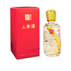 Traditional Chinese Baijiu Soaked with Fresh Changbai Mountain Ginseng，100 ml per Bottle CBM Ginseg.