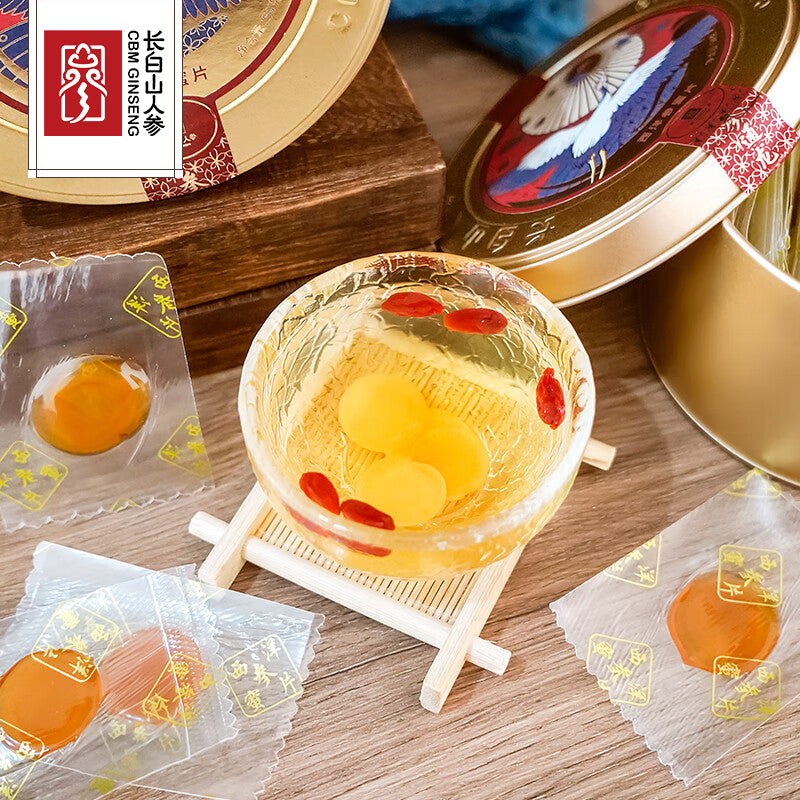 American Ginseng Honey Slices