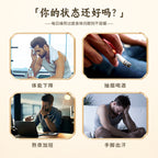 Ginseng Tea with Polygonatum, and Eucommia Male Flower Tea,6 Grams Per Bag,15 Tea Bags Per Pack， CBM Ginseng.