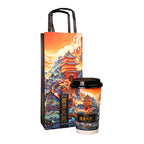 Cloudtop Palace - Charcoal-Roasted Coffee-Flavored Instant Milk Tea  with  Frozen-dried Ginseng Slilces Cup