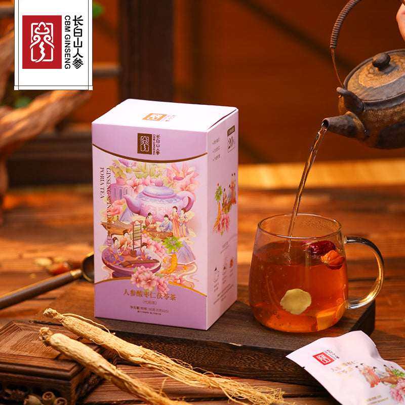 Ginseng, Jujube Seed, and Poria Tea